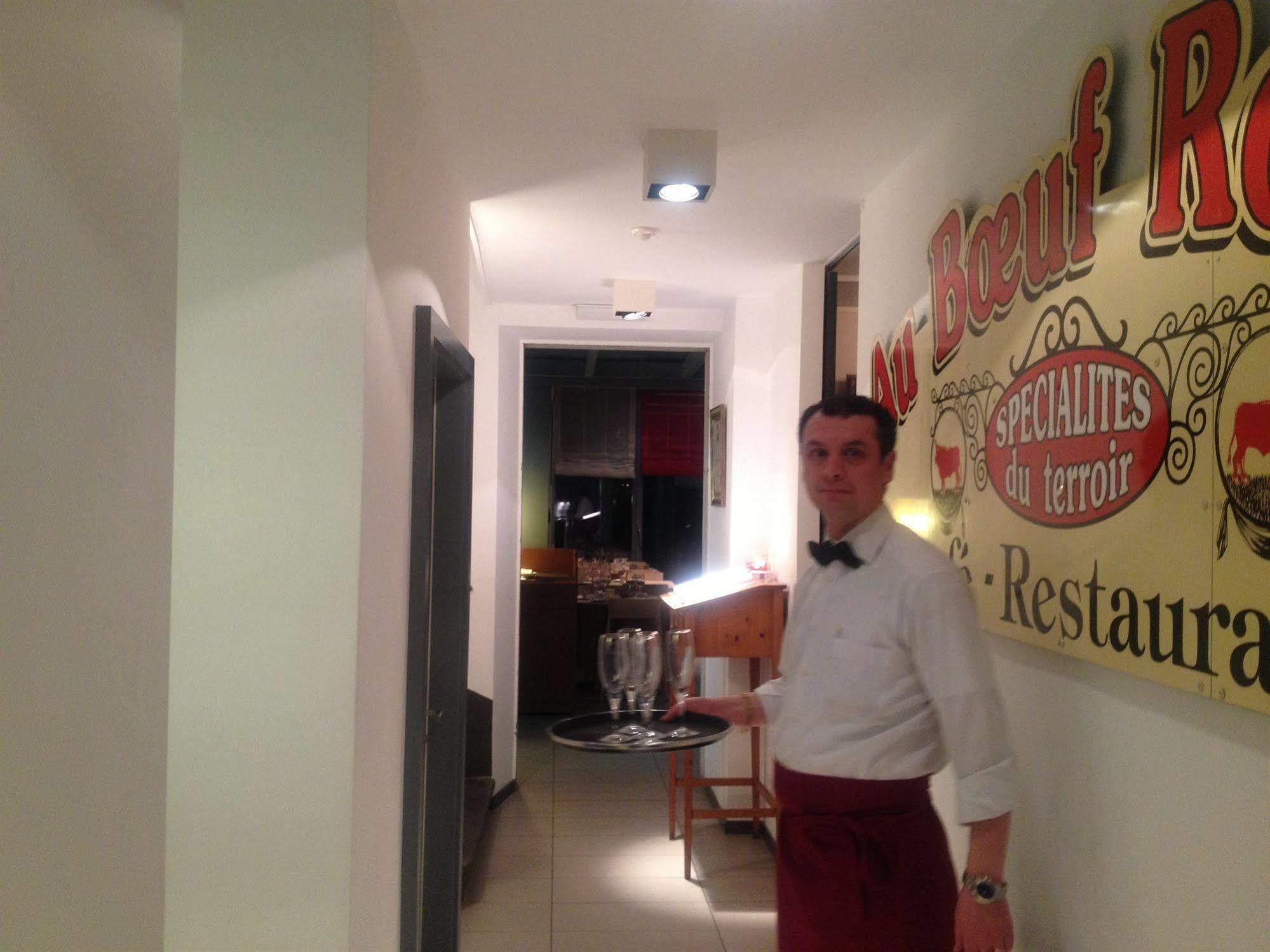 Au Boeuf Rouge Otel Crassier Dış mekan fotoğraf